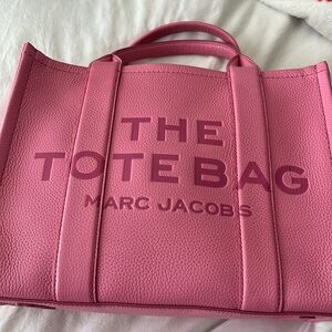 Marc Jacobs pink tote bag